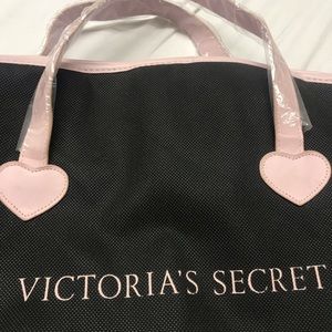 Brand New Victorias Secret Pink & Black Garmet Bag